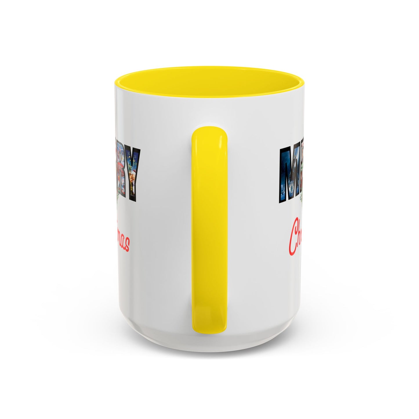 Merry Christmas Nostalgic Movie Poster Mug | 11oz | 15oz | Christmas Gift | Funny Christmas Gift | Accent Mug