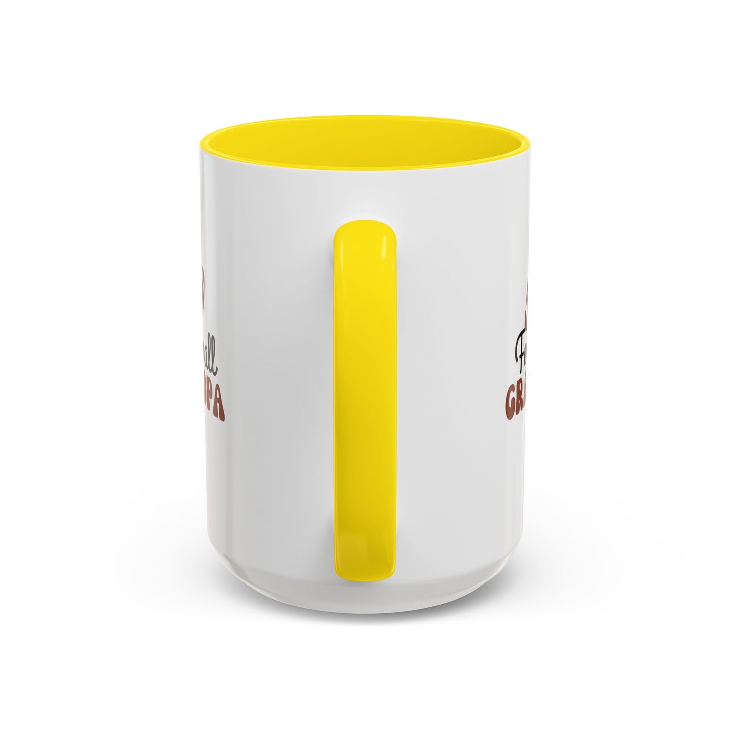 Football Grandpa Mug | Sports Fan Gift | Proud Grandpa Gift | Ceramic Mug | 11oz Accent Mug | 15oz Accent Mug