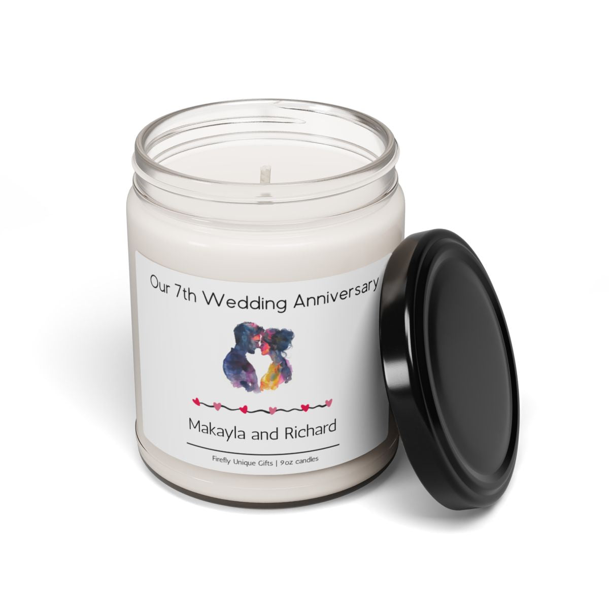 Anniversary Soy Candle | Romantic Celebration 9oz Candle