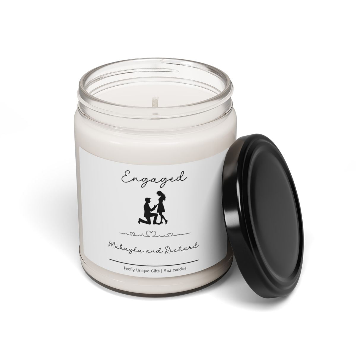 Getting Engaged Soy Candle | Engagement Celebration 9oz Candle