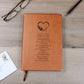 Best Friend Definition Personalized Leather Journal