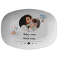 Personalized Baby Birth Song Platter Gift | Custom Platter | Baby Shower | Gift For Mom | Keepsake