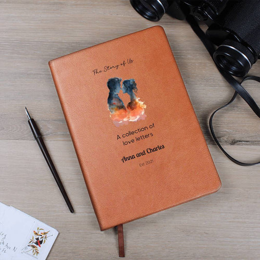 The Story Of Us: A Collection of Love Letters | Romantic Blank Journal Keepsake