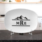 Personalized Gift Platter For Him | Mountain Scape BBQ Tray | Custom Tray For Dads Anniversary Wedding Boyfriend Platter