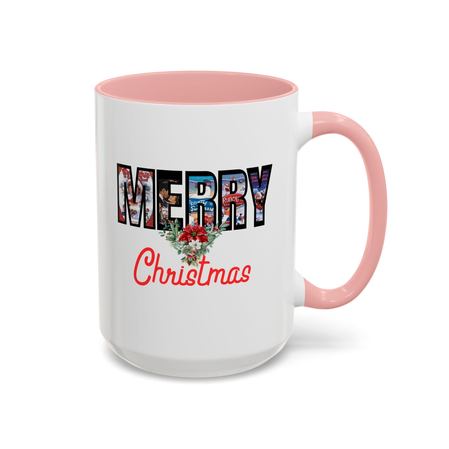 Merry Christmas Nostalgic Movie Poster Mug | Christmas Gift | Funny Christmas Gift | Accent Mug | 11oz | 15oz |