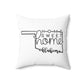 Home Sweet Home Oklahoma Decorative Pillow | Gift For Her | Home Decor | State Gift | Customized State Pillow