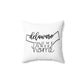Home Sweet Home Delaware Decorative Pillow | Gift For Her | Home Decor | State Gift | Customized State Pillow