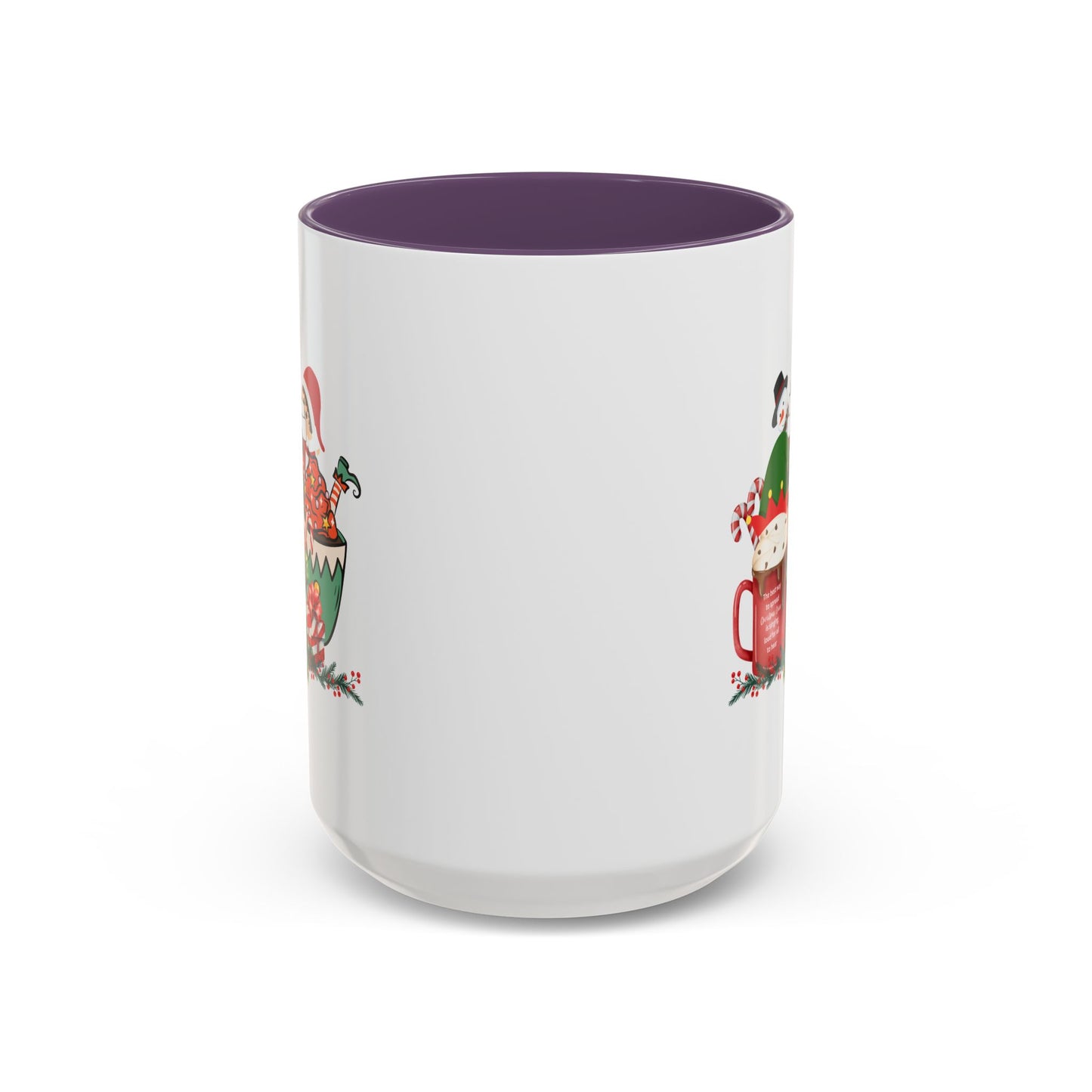 Cute Christmas Movie Nostalgic Quote | Christmas Gift | Funny Christmas Gift | 2000s Nostalgia |11oz Accent Mug | 15oz Accent Mug