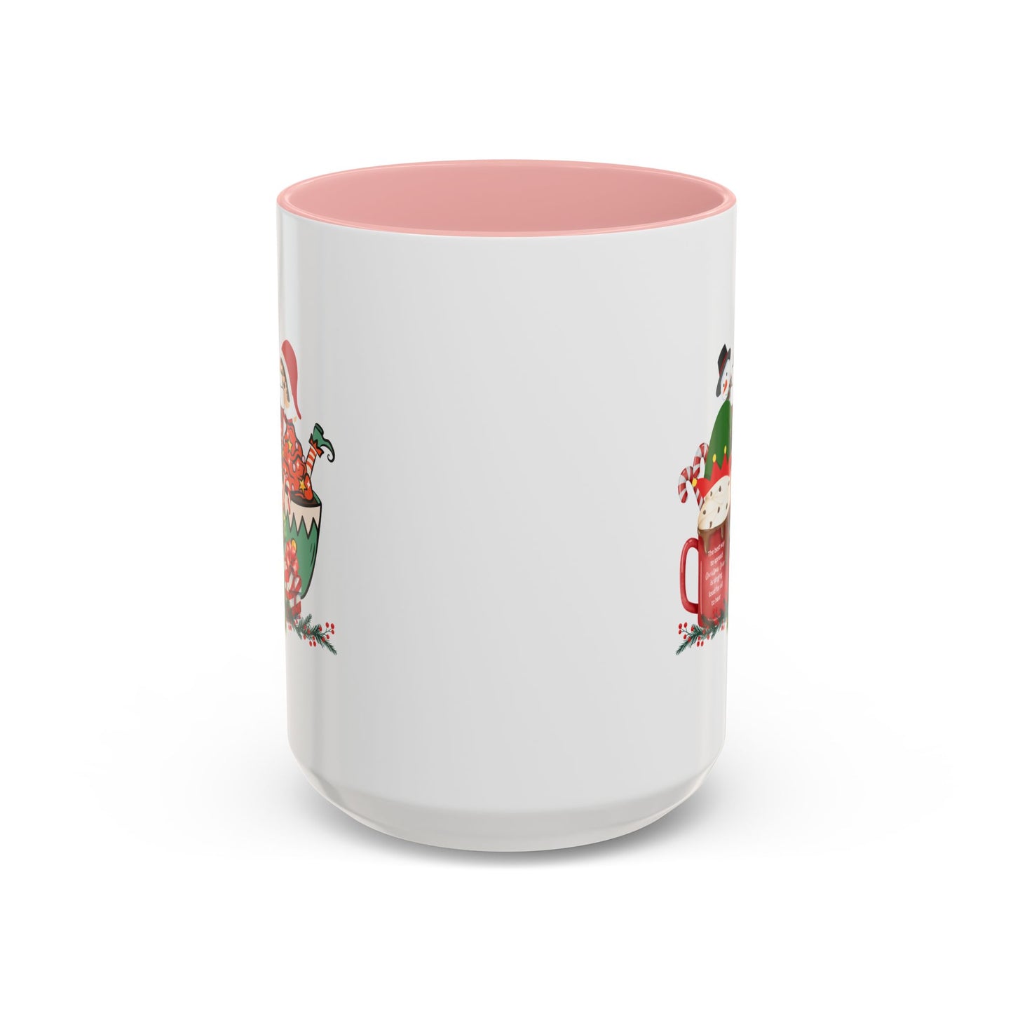 Cute Christmas Movie Nostalgic Quote | Christmas Gift | Funny Christmas Gift | 2000s Nostalgia |11oz Accent Mug | 15oz Accent Mug