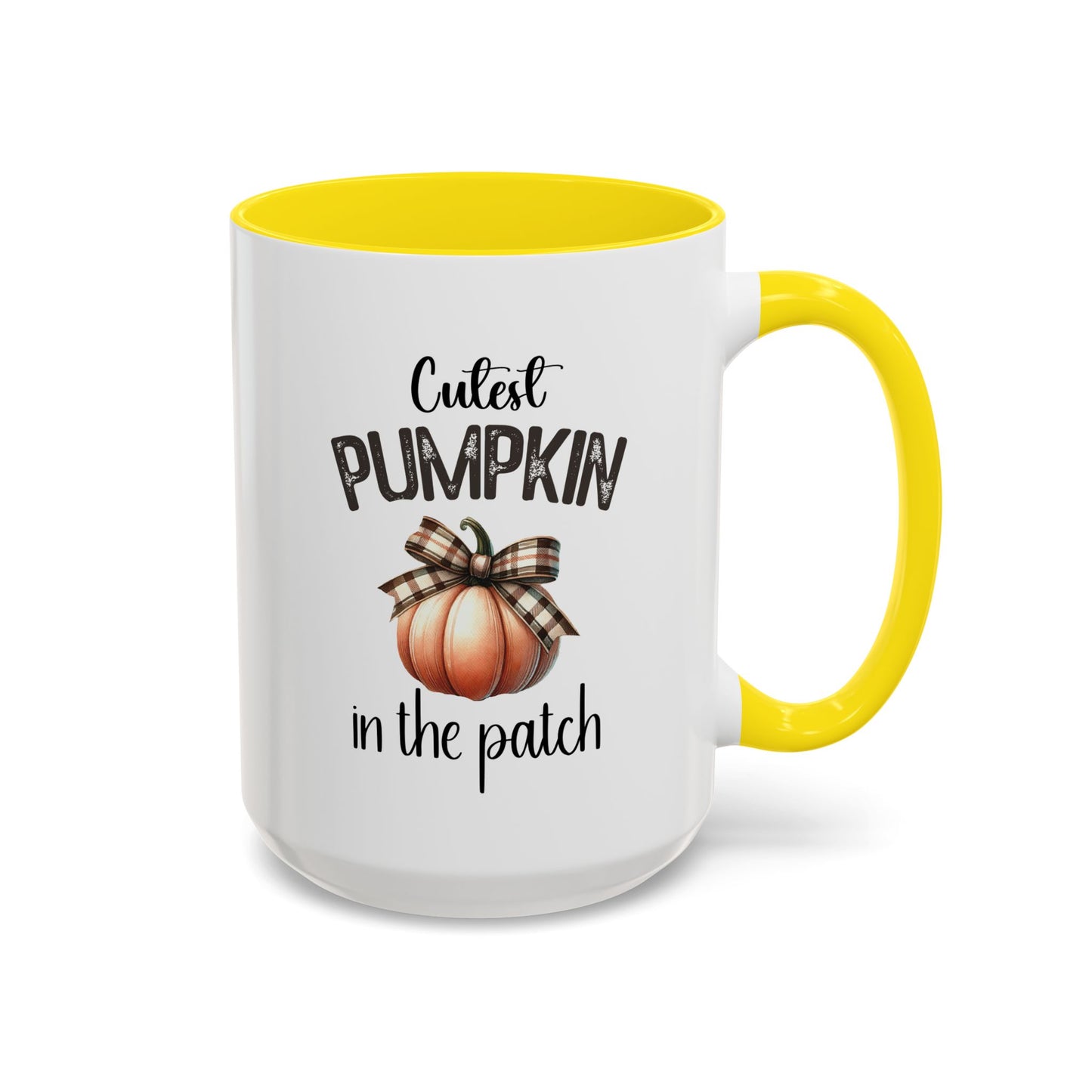 Cutest Pumpkin In The Patch Mug | Pumpkin Mug | Fall Mug | Gift for Her | Fall Season Mug | Gift for Her | 11oz Accent Mug | 15oz Accent Mug