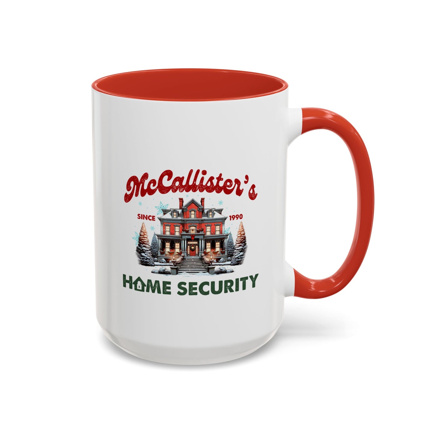 Cute McCallister's Christmas Movie | Christmas Gift | Funny Christmas Gift | 1990s Nostalgia | Ceramic |11oz Accent Mug | 15oz Accent Mug