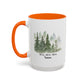 Hoa Hoa Hoa Movie Song | Forest Lover Gift | Fantasy Scifi Movie Gift | 11oz Accent Mug | 15oz Accent Mug