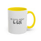 Human Kind Motivational Gift | Inspirational Quote Gift | Motivational Quote Gift | Ceramic Mug | 11oz Accent Mug | 15oz Accent Mug