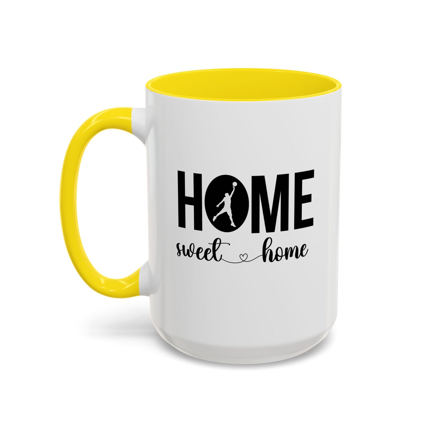Male Basketball Player Gift Idea | Home Sweet Home Mug | Sports Mug |11oz Accent Mug | 15oz Accent Mug | Gift Idea