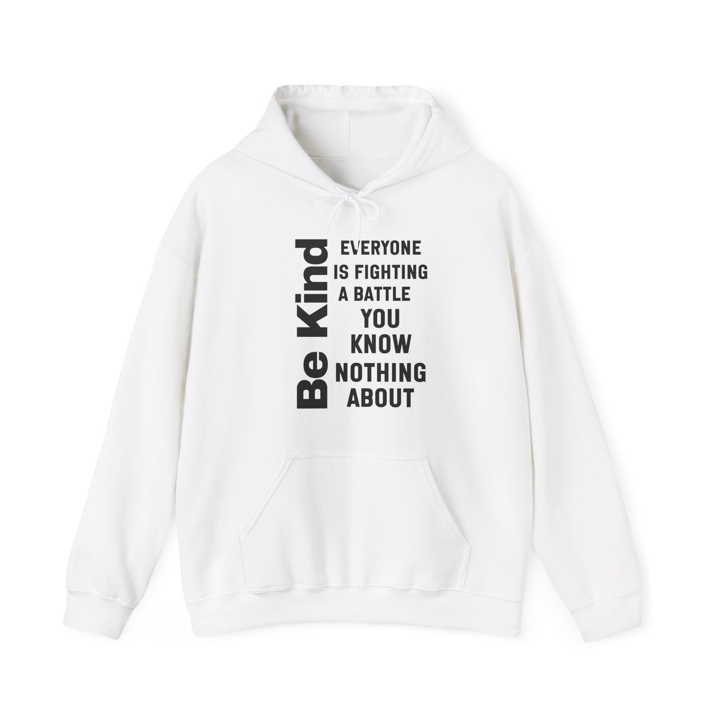 Be Kind Inspirational Quote Unisex Heavy Blend Hoodie | Motivational Gift For Her | Inspirational Quote