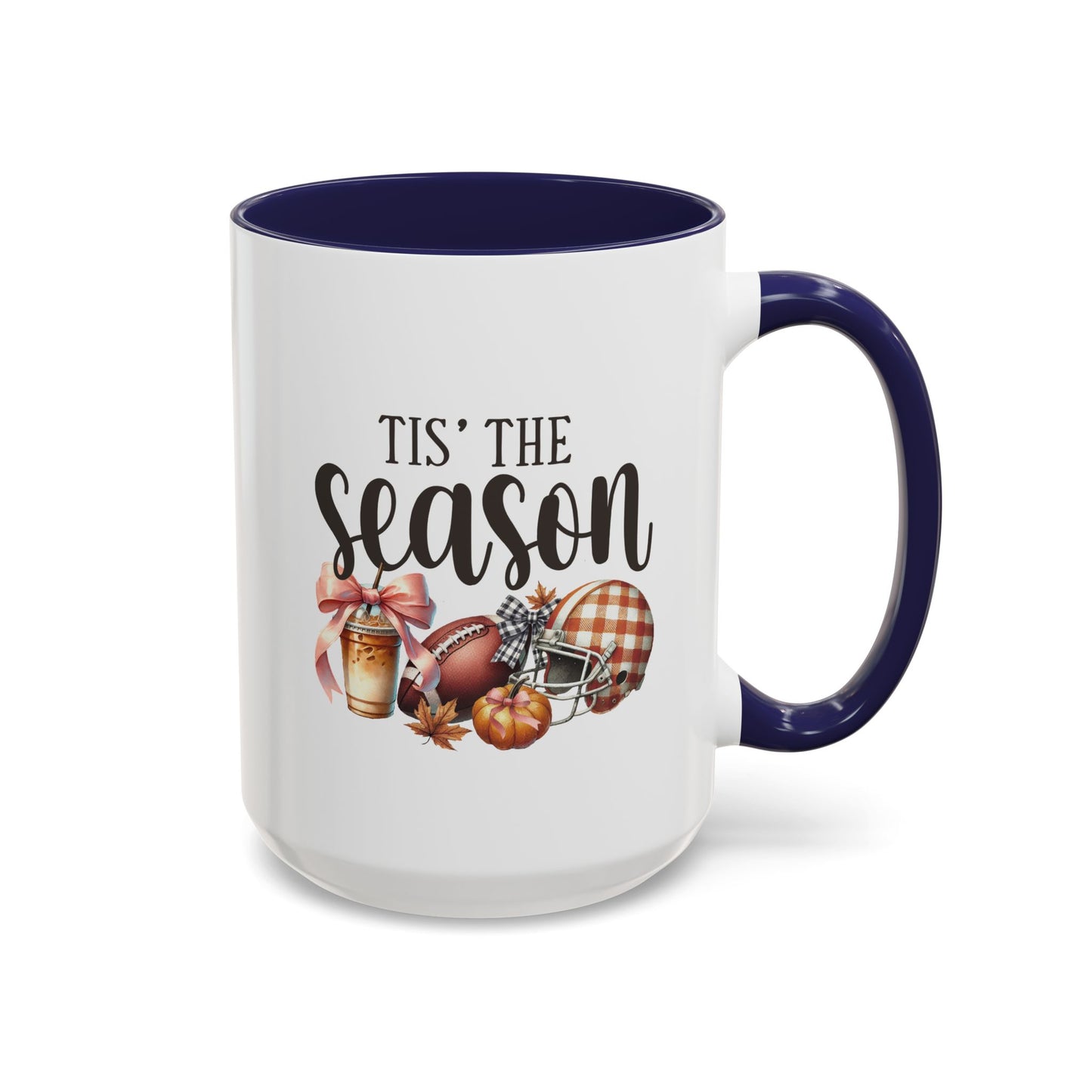 Tis The Season Fall Mug | Fall Season Mug | Gift for Her | Fall Mug | 11oz Accent Mug | 15oz Accent Mug