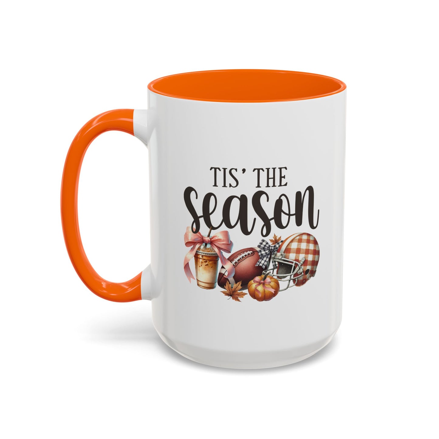 Tis The Season Fall Mug | Fall Season Mug | Gift for Her | Fall Mug | 11oz Accent Mug | 15oz Accent Mug