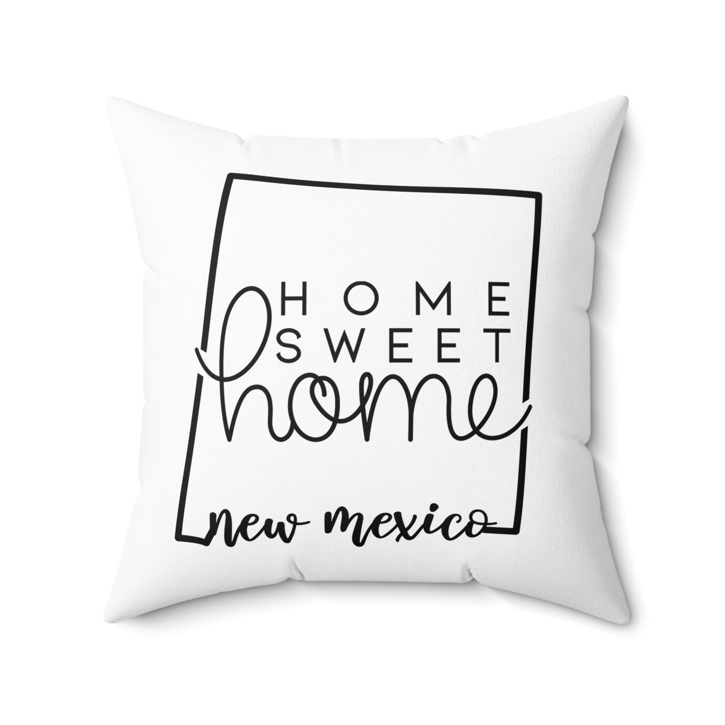 Home Sweet Home New Mexico Decorative Pillow | Gift For Her | Home Decor | State Gift | Customized State Pillow