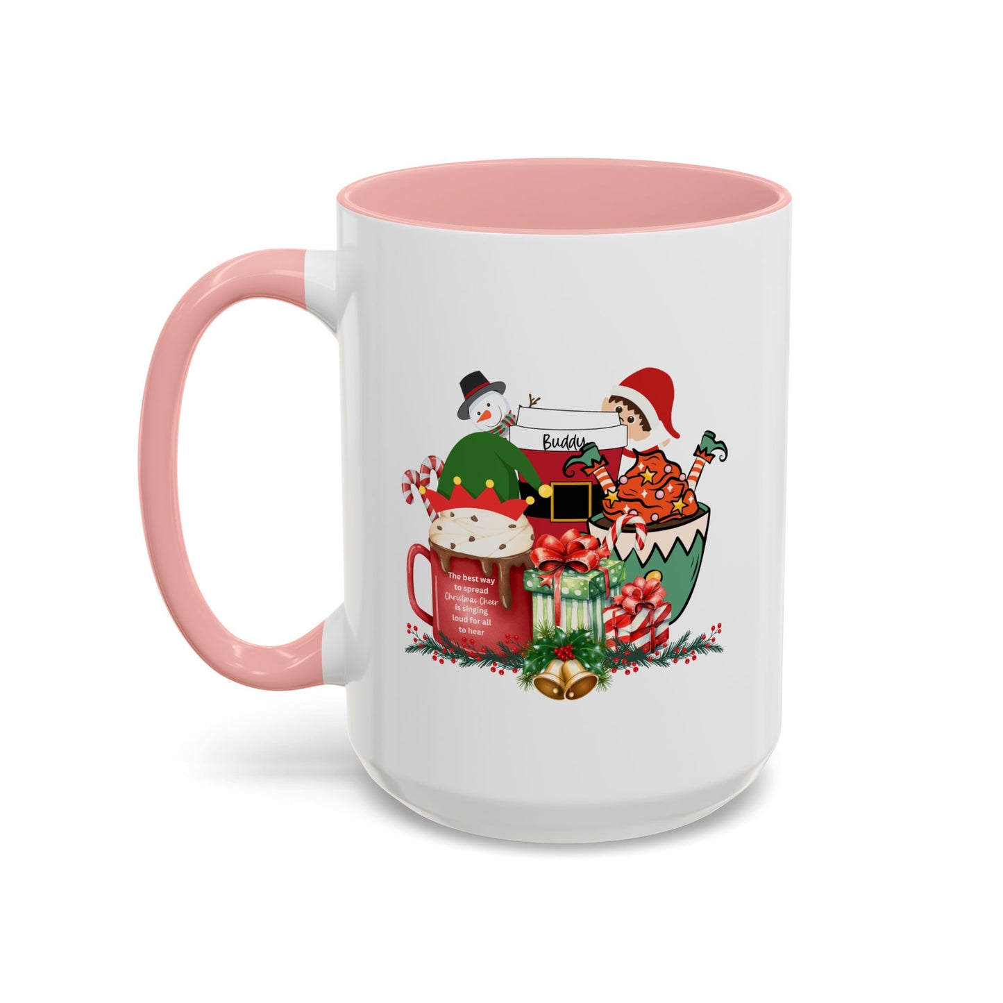 Cute Christmas Movie Nostalgic Quote | Christmas Gift | Funny Christmas Gift | 2000s Nostalgia |11oz Accent Mug | 15oz Accent Mug