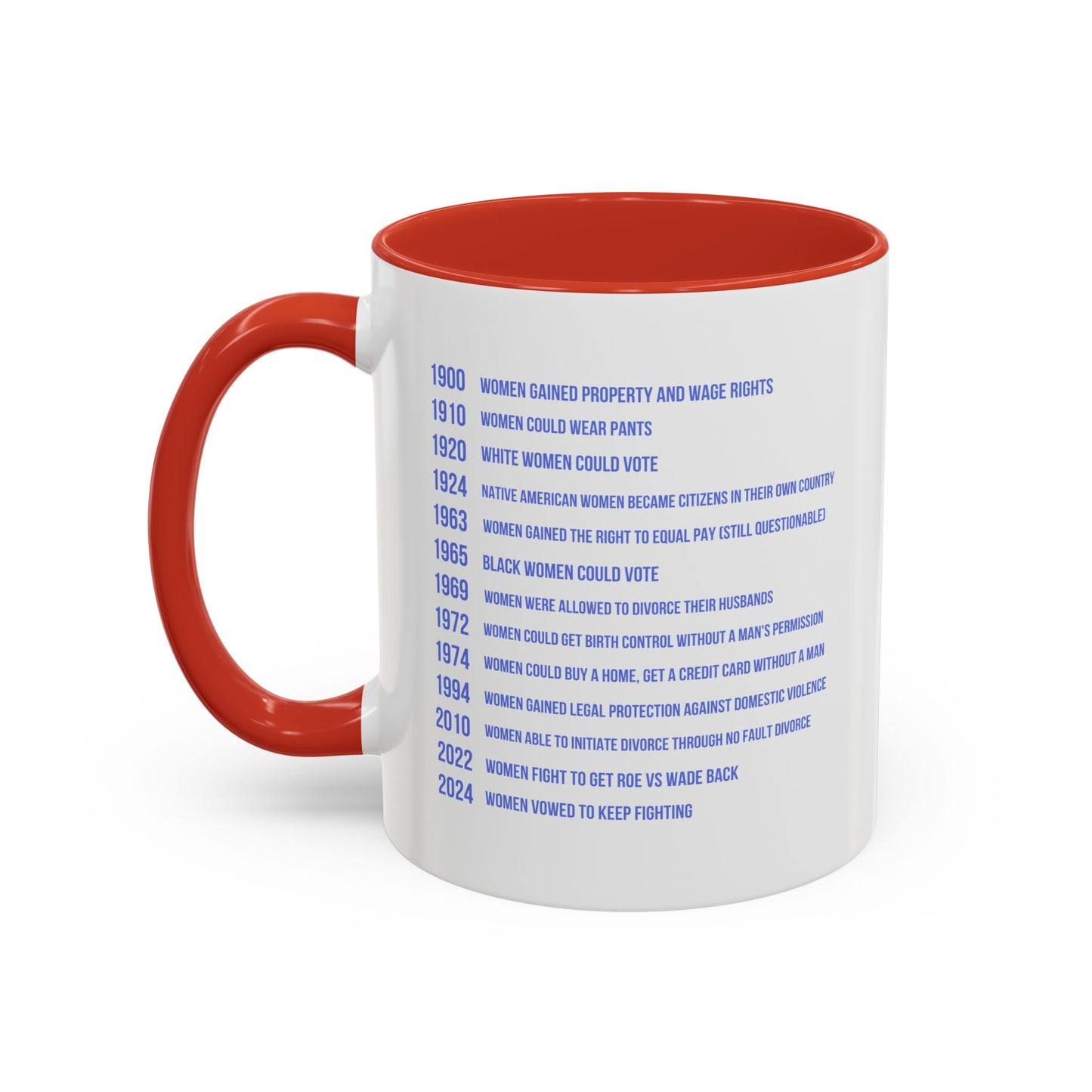 Women's Rights Mug | Viral Feminist Mug | Election Mug | Viral Mug Quote | 11oz Accent Mug | 15oz Accent Mug