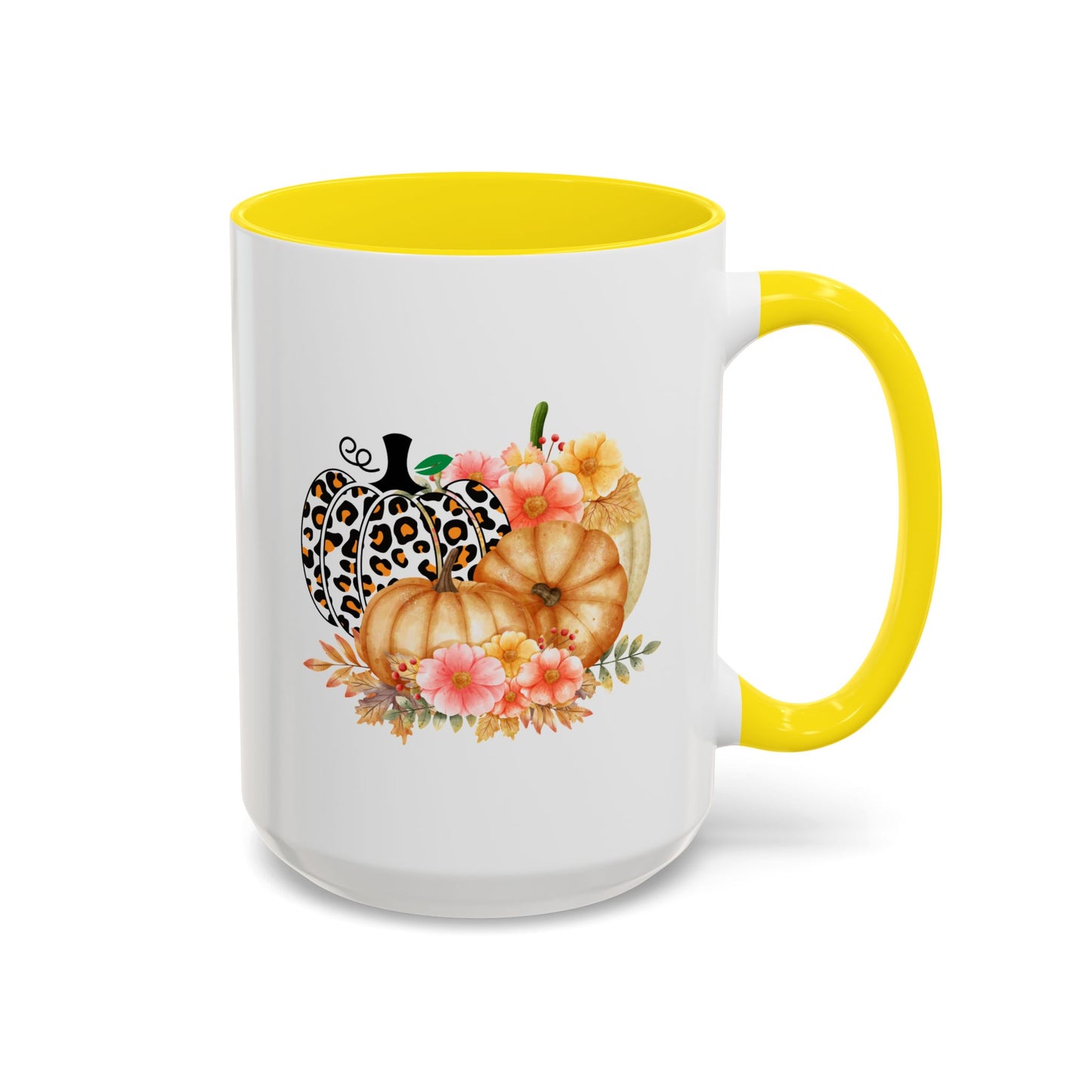 Fall Pumpkin Mug | Fall Season Mug | Gift for Pumpkin Lover | Fall Mug | 11oz Accent Mug | 15oz Accent Mug