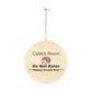 Caleb's Door Sign Personalized Wooden Door Sign - "Caleb's Room Do Not Enter" Hedgehog Plaque