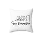 Home Sweet Home New Hampshire Decorative Pillow | Gift For Her | Home Decor | State Gift | Customized State Pillow