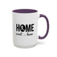 Male Soccer Player Home Sweet Home Mug | Soccer Gift | Sports Mug |11oz Accent Mug | 15oz Accent Mug