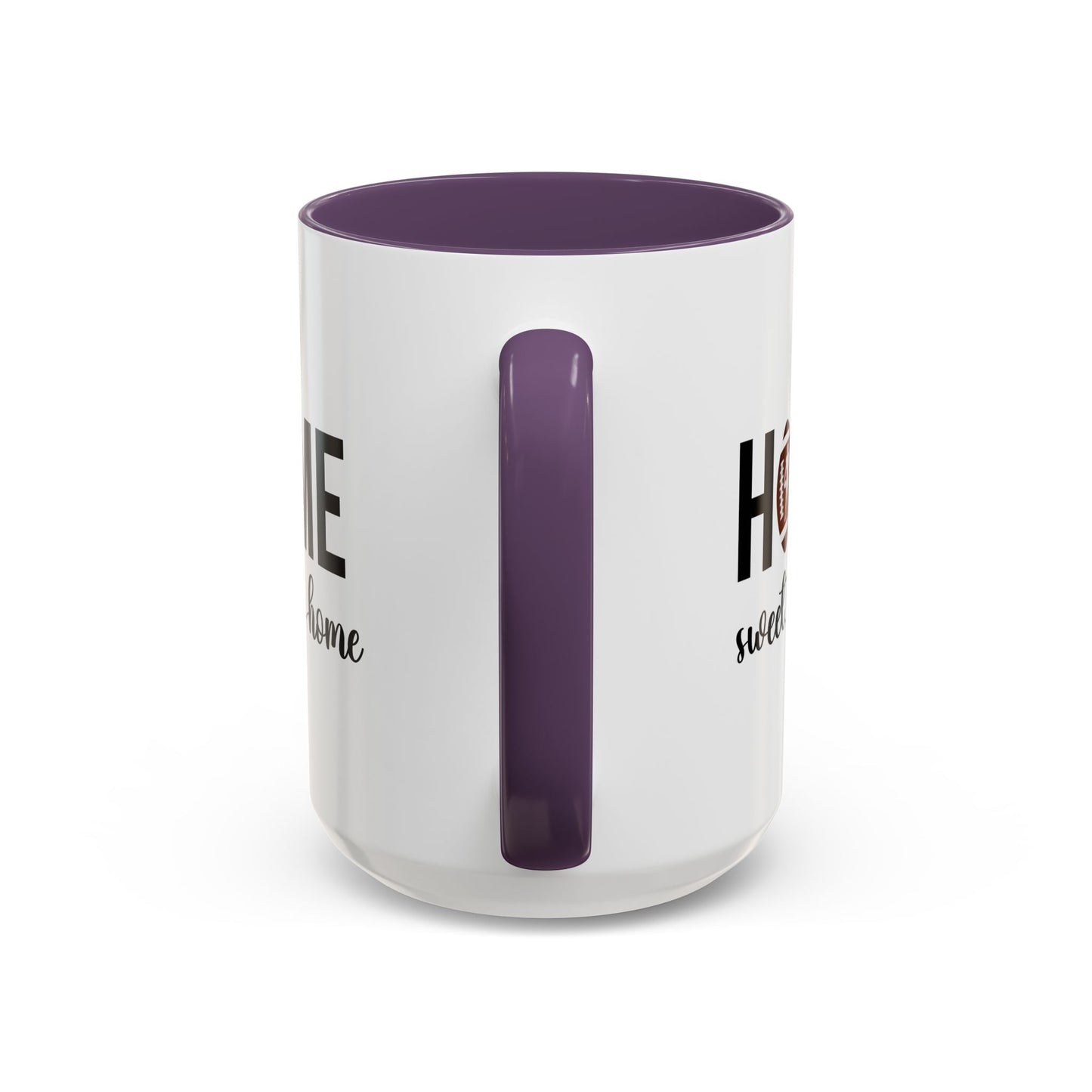 Male Football Home Sweet Home Mug | Sports Mug |11oz Accent Mug | 15oz Accent Mug | Football Mug