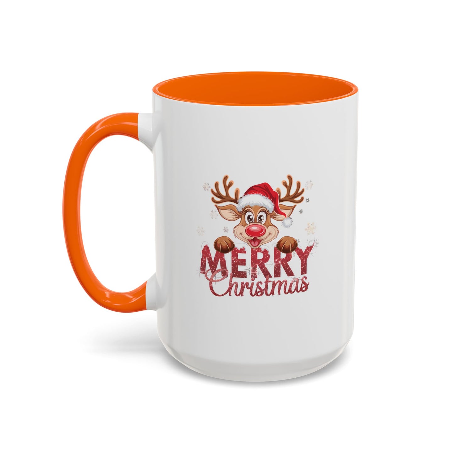Reindeer Merry Christmas Mug | Merry Gift Idea | Gift for Kids | Kids Christmas Gift Idea | Kids Mug | 11oz Accent Mug | 15oz Accent Mug