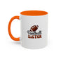 Football Sister Mug | Sports Fan Gift | Kids Mug | Sibling Gift | 11oz Accent Mug | 15oz Accent Mug
