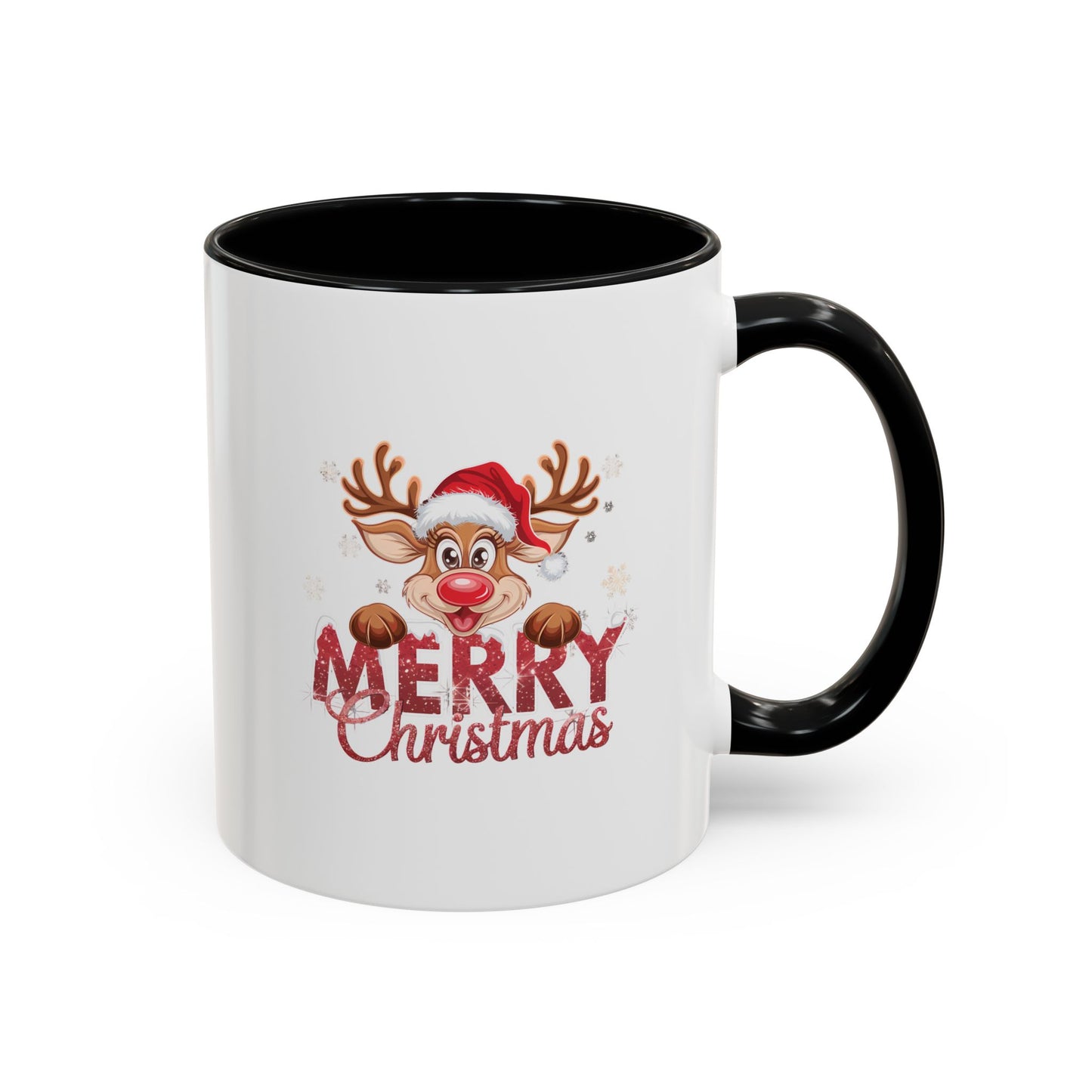 Reindeer Merry Christmas Mug | Merry Gift Idea | Gift for Kids | Kids Christmas Gift Idea | Kids Mug | 11oz Accent Mug | 15oz Accent Mug
