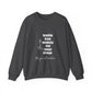 Brave Inspirational Quote Unisex Heavy Blend™ | Motivational Sweatshirt | Inspirational Gift | Gift For Her | Gift For Him