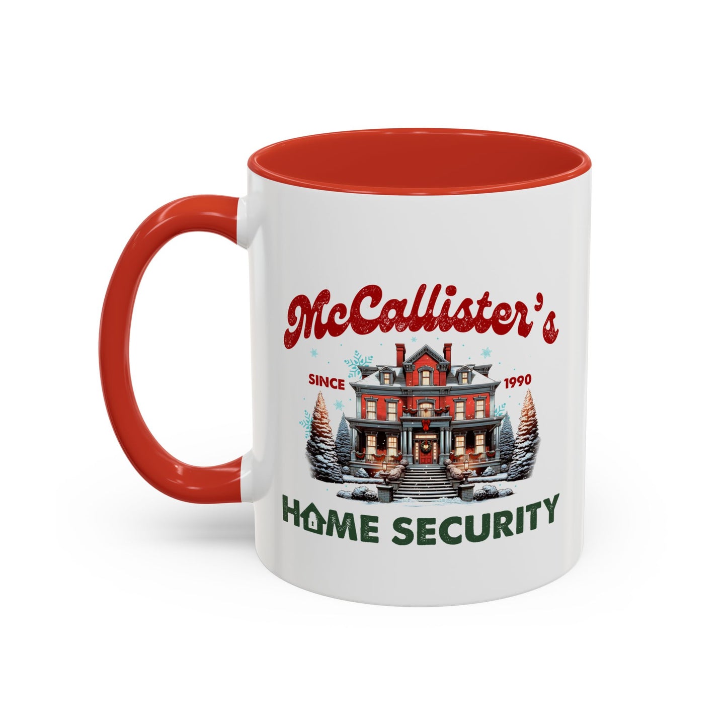 Cute McCallister's Christmas Movie | Christmas Gift | Funny Christmas Gift | 1990s Nostalgia | Ceramic |11oz Accent Mug | 15oz Accent Mug