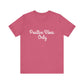 Positive Vibes Cute Text T-shirt