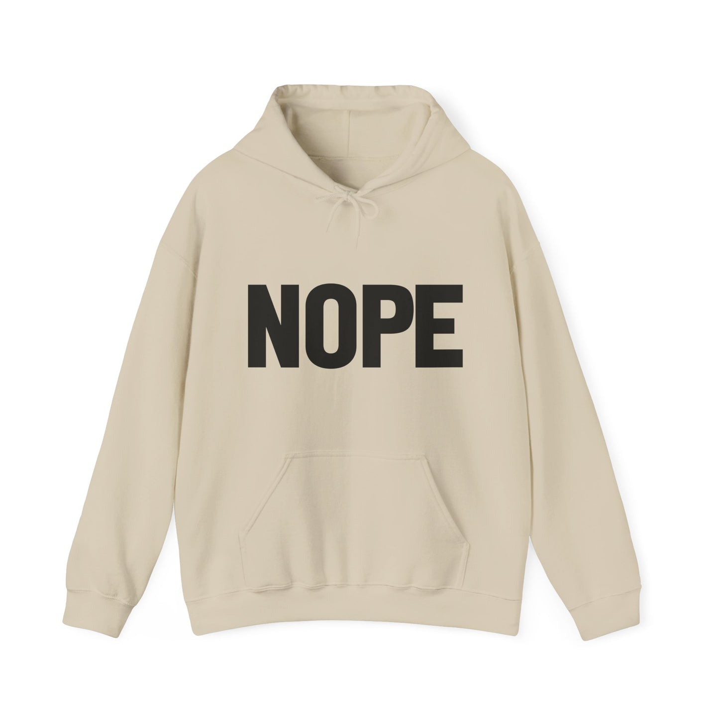 NOPE Unisex Hoodie | Motivational Gift For Her | Inspirational Quote
