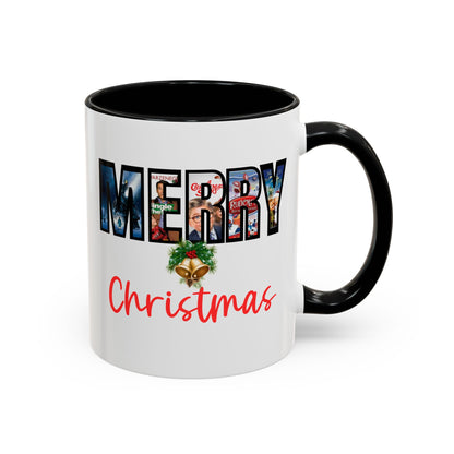 Merry Christmas Nostalgic Movie Poster Mug | 11oz | 15oz | Christmas Gift | Funny Christmas Gift | Accent Mug