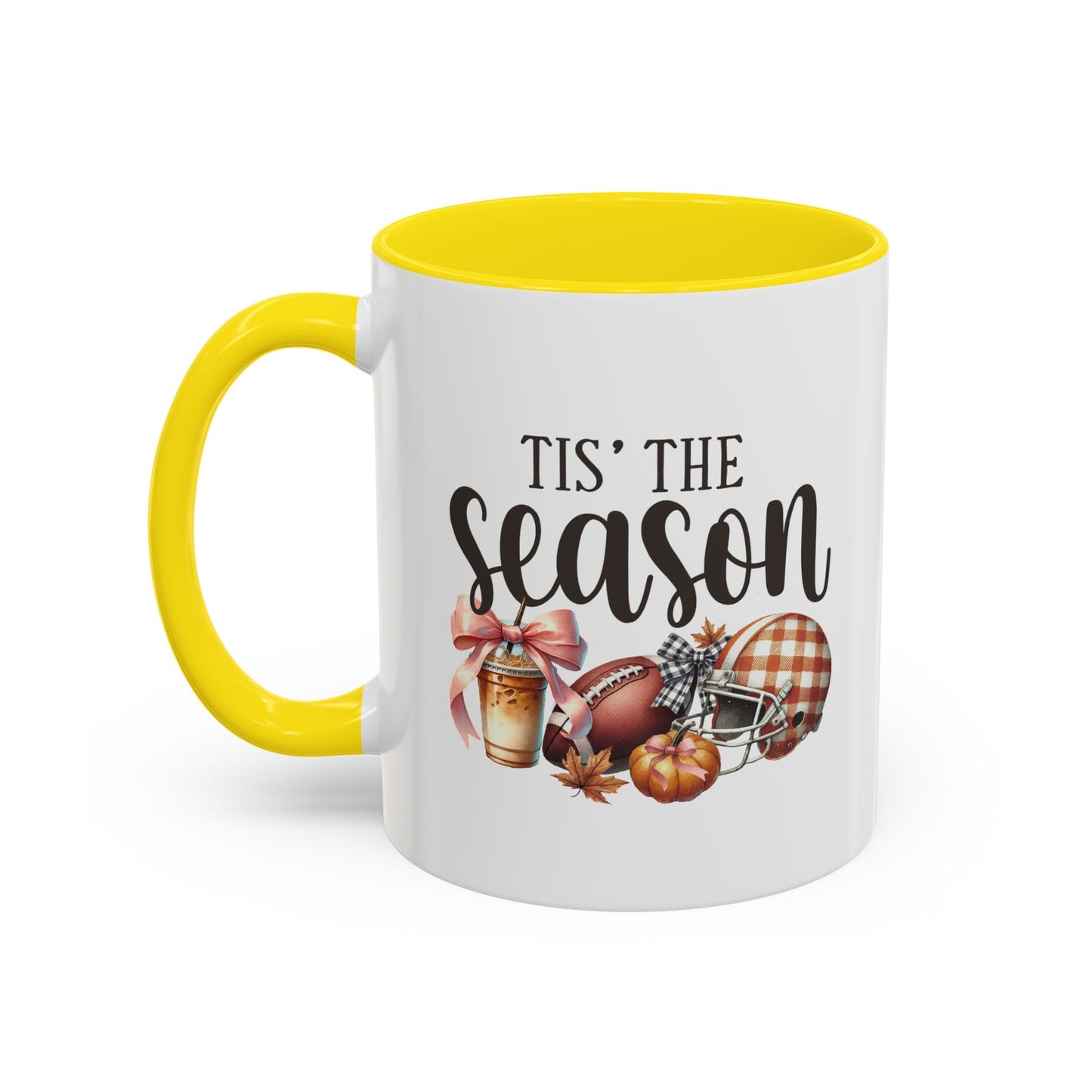 Tis The Season Fall Mug | Fall Season Mug | Gift for Her | Fall Mug | 11oz Accent Mug | 15oz Accent Mug