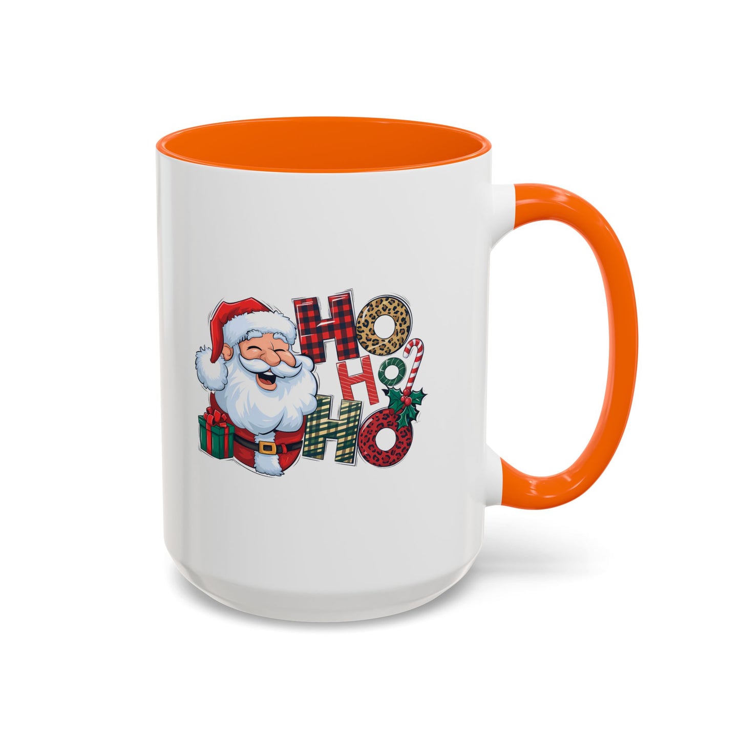 Santa Ho Ho Ho Christmas Mug | Gift Idea | Gift for Kids | Kids Christmas Gift Idea | Kids Mug | 11oz Accent Mug | 15oz Accent Mug
