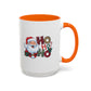 Santa Ho Ho Ho Christmas Mug | Gift Idea | Gift for Kids | Kids Christmas Gift Idea | Kids Mug | 11oz Accent Mug | 15oz Accent Mug