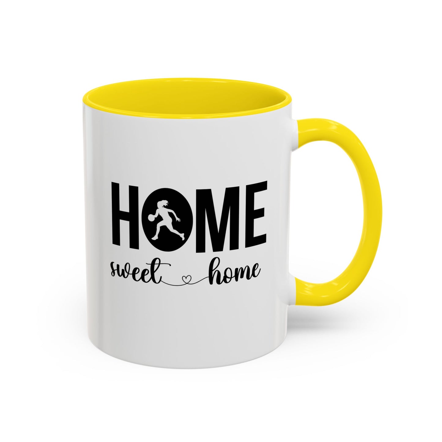 Female Basketball Player Gift Idea | Home Sweet Home Mug | Sports Mug |11oz Accent Mug | 15oz Accent Mug | Gift Idea
