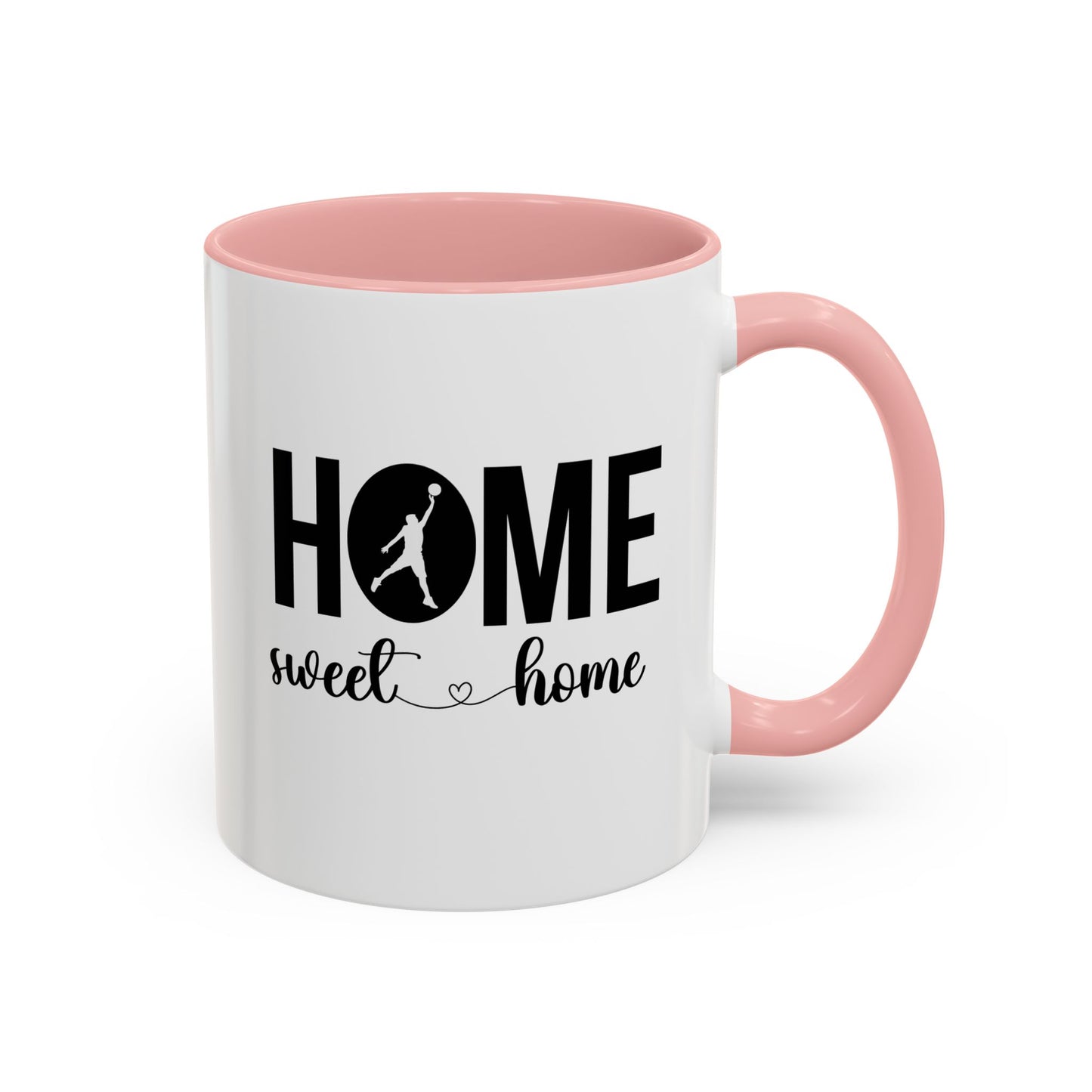 Male Basketball Player Gift Idea | Home Sweet Home Mug | Sports Mug |11oz Accent Mug | 15oz Accent Mug | Gift Idea