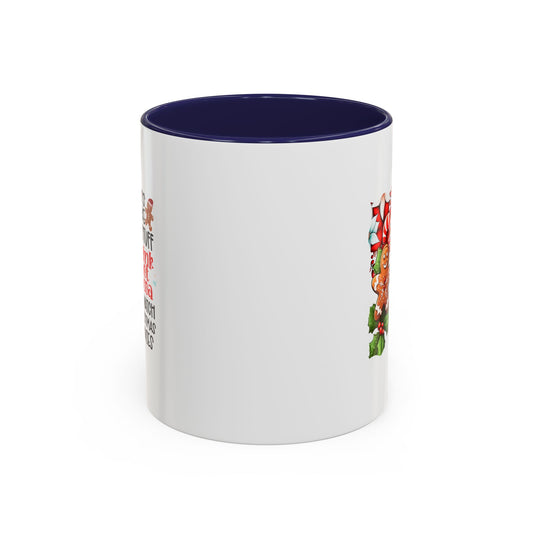 Cute Gingerbread Christmas Mug | Christmas Gift Idea | Christmas Movie Watching Mug | 11oz Accent Mug | 15oz Accent Mug | Gift Idea