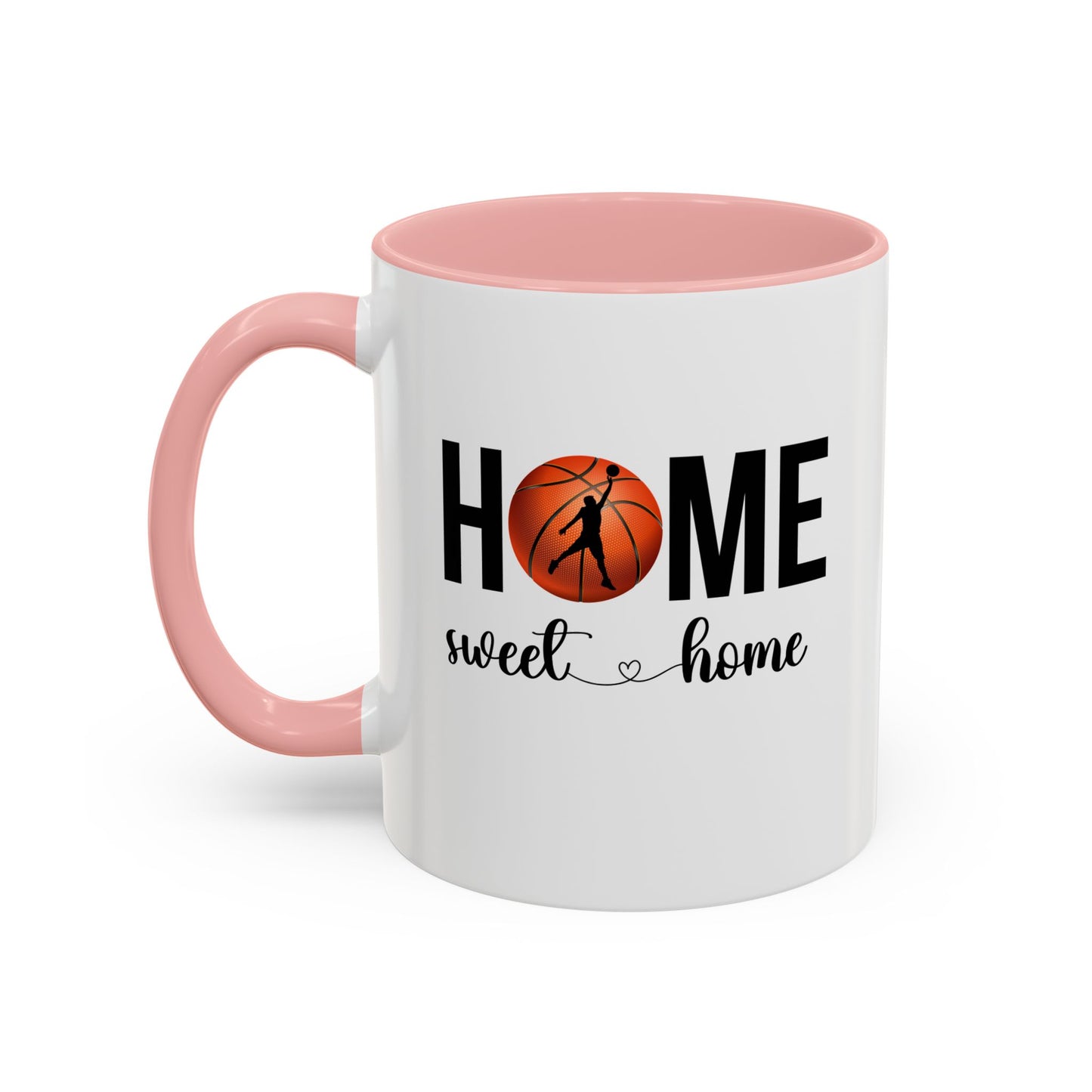 Male Basketball Player Mug | Home Sweet Home Mug | Sports Mug |11oz Accent Mug | 15oz Accent Mug | Gift Idea