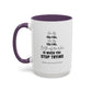 You Try You Fail Motivational Quote | Madame Leota Movie Quote | Motivational TV Quote Mug | 11oz Accent Mug | 15oz Accent Mug