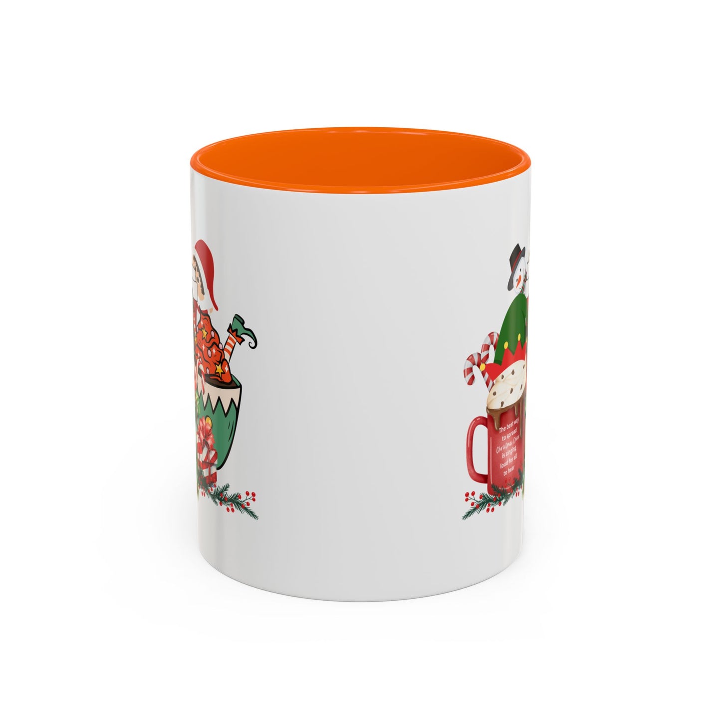 Cute Christmas Movie Nostalgic Quote | Christmas Gift | Funny Christmas Gift | 2000s Nostalgia |11oz Accent Mug | 15oz Accent Mug