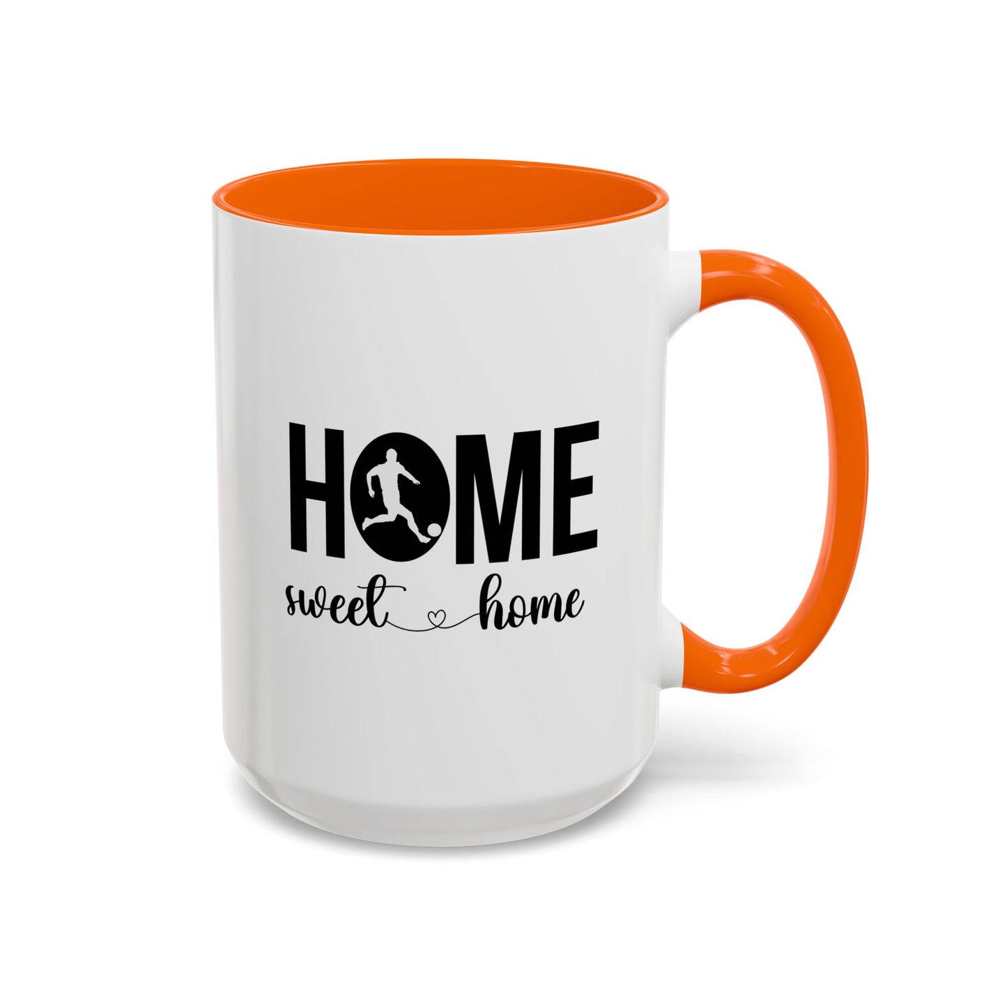 Male Soccer Player Home Sweet Home Mug | Soccer Gift | Sports Mug |11oz Accent Mug | 15oz Accent Mug