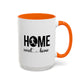 Male Soccer Player Home Sweet Home Mug | Soccer Gift | Sports Mug |11oz Accent Mug | 15oz Accent Mug