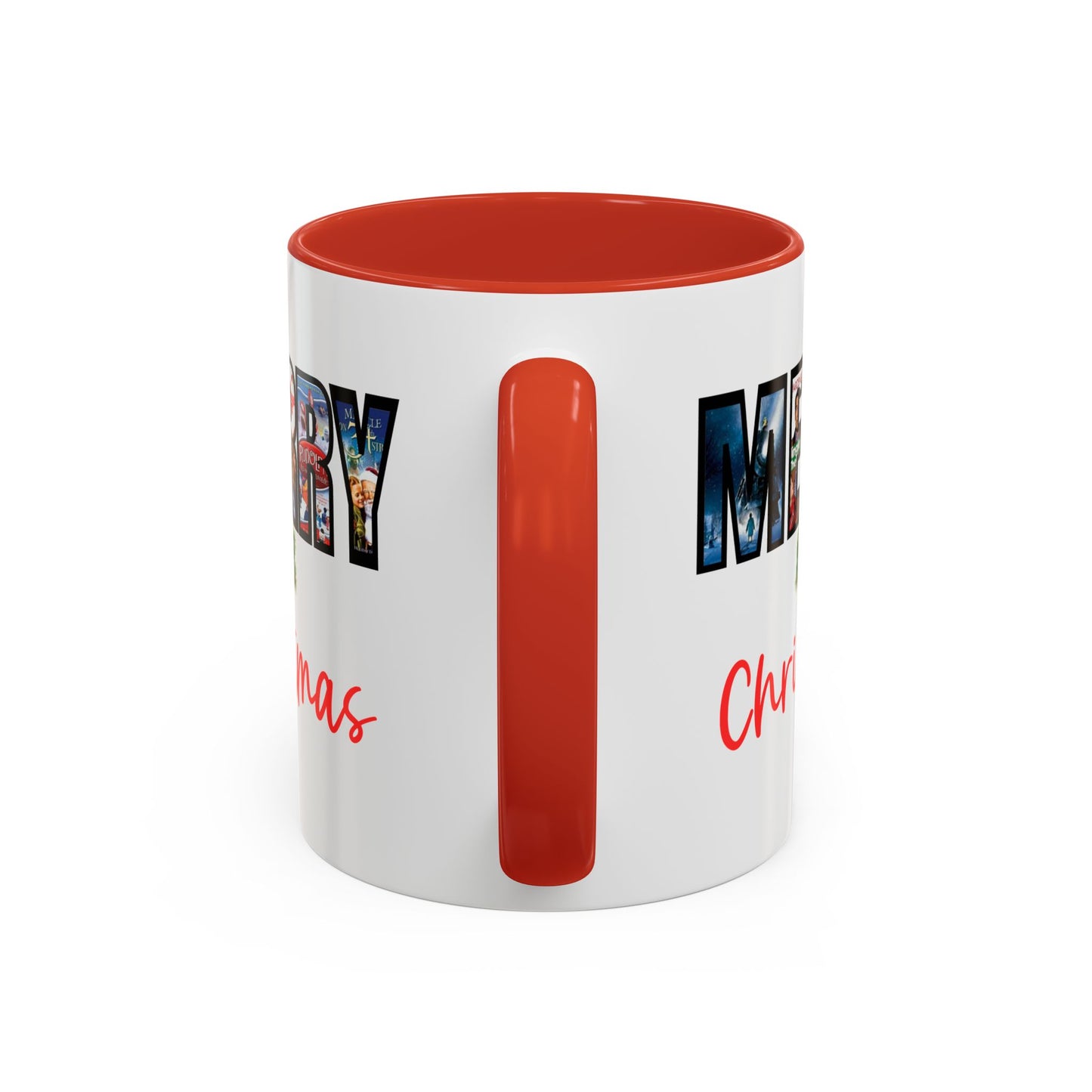 Merry Christmas Nostalgic Movie Poster Mug | 11oz | 15oz | Christmas Gift | Funny Christmas Gift | Accent Mug
