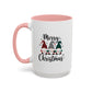 Cute Colorful Merry Christmas Elves In Colorful Hats | Christmas Mug | Christmas Gift | 11oz Accent Mug | 15oz Accent Mug